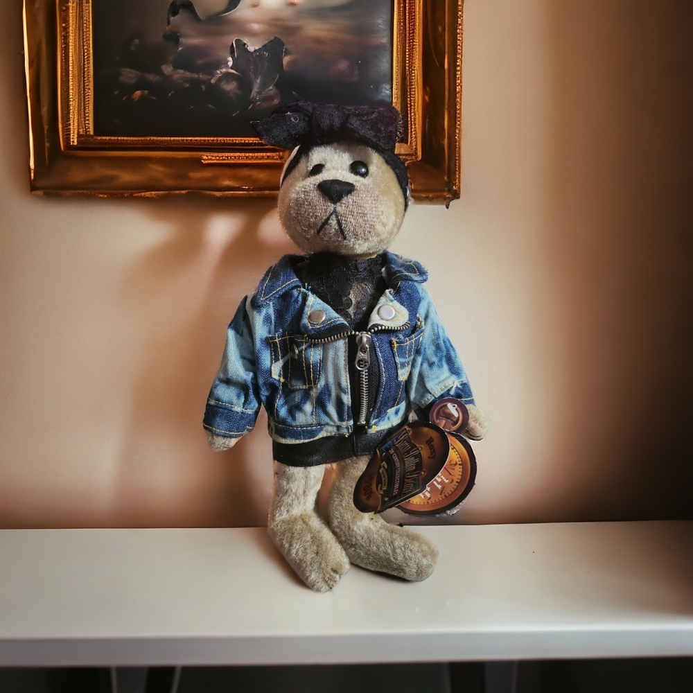 Brass Button Bears Collectible "Roxy"